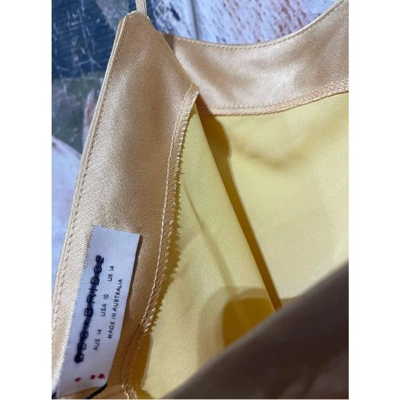 New Bec & Bridge CARRIE HALTER MAXI DRESS  Size Us 10 Australian 14 - Picture 6 of 8